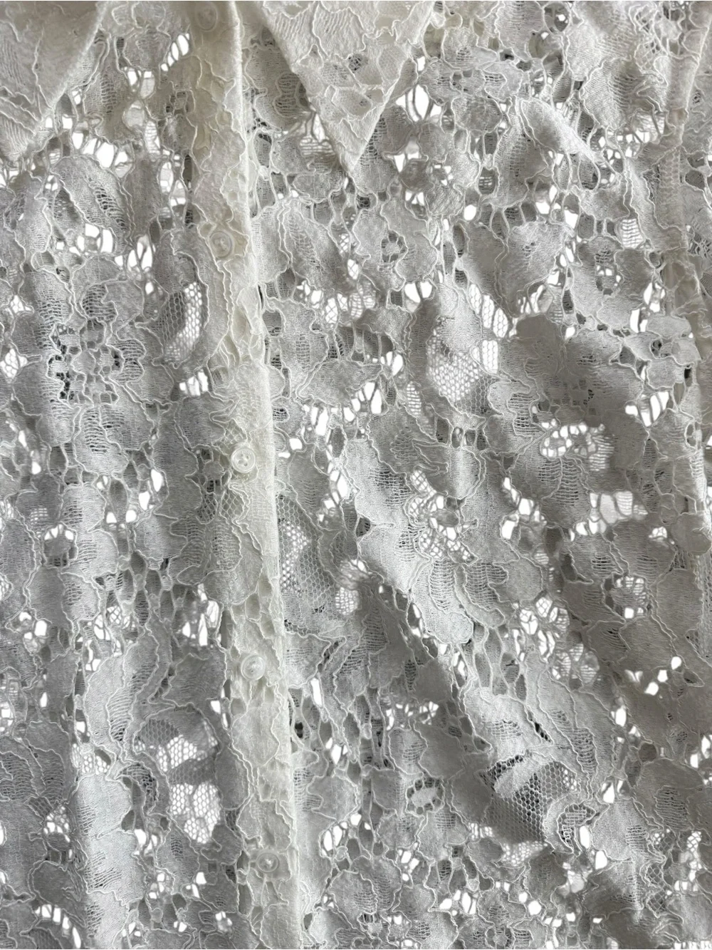 Tory Burch CUFFED LACE BUTTONDOWN